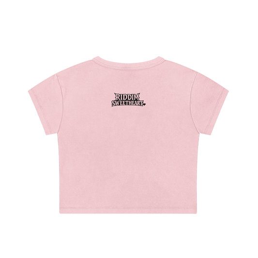 RiddimSweetheart Crop Tee- WOMENS