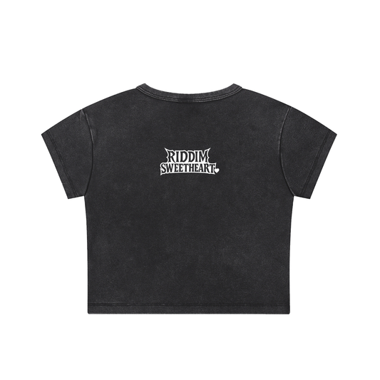 RiddimSweetheart Crop Tee- WOMENS